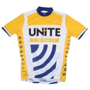 Vintage Nike Livestrong Unite Cycling Jersey